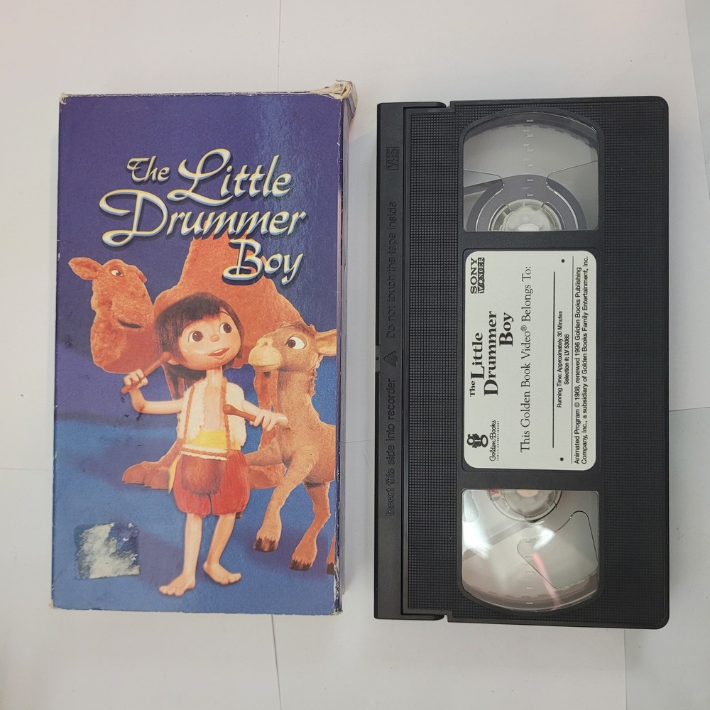Sony Wonder The Little Drummer Boy VHS Movie Holiday Classic Remastered